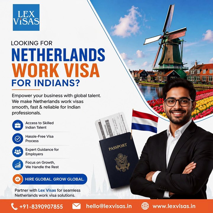 Work Visa to Netherlands for Indians | Corporate Immigration Experts