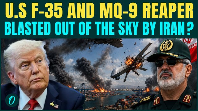 Iran SHOOTS DOWN U.S F-35, MQ-9 Drone? IRGC’s CHILLING Bandar Abbas Revenge