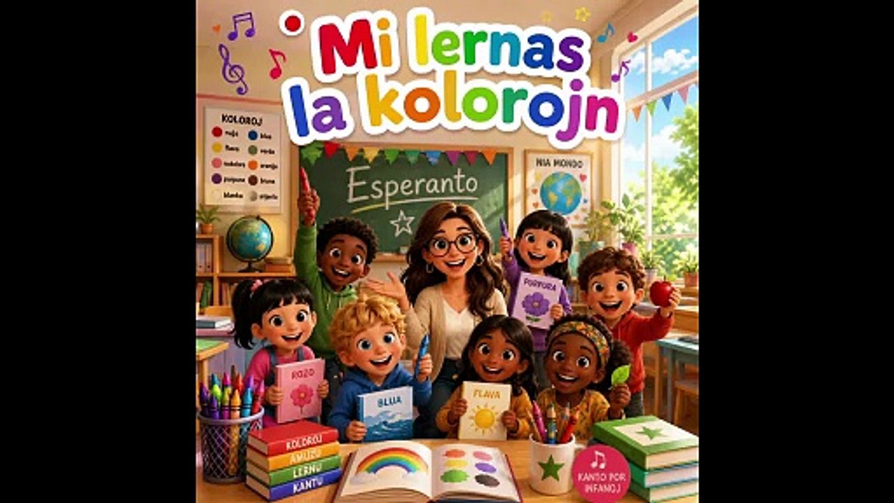 Albumo 2 Mi lernas la kolorojn
