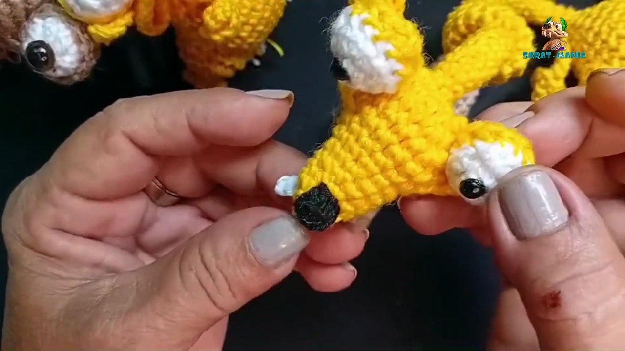 SCRAT - THE SCRATISTS - CROCHET - AMIGURUMI - v10 - PART 2 - BRAZIL - POR