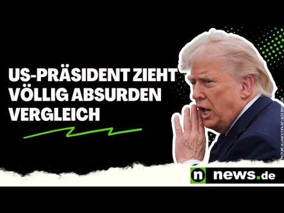 Donald Trump: 'Buchstäblich ein Idiot' - US-Präsident zieht völlig absurden Vergleich