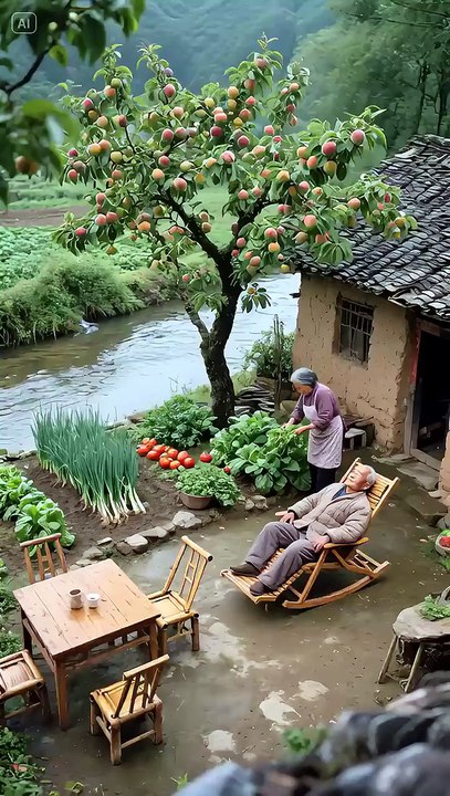 This Scene Looks Like    #ytshorts #village #ai #shortvideo #shorts