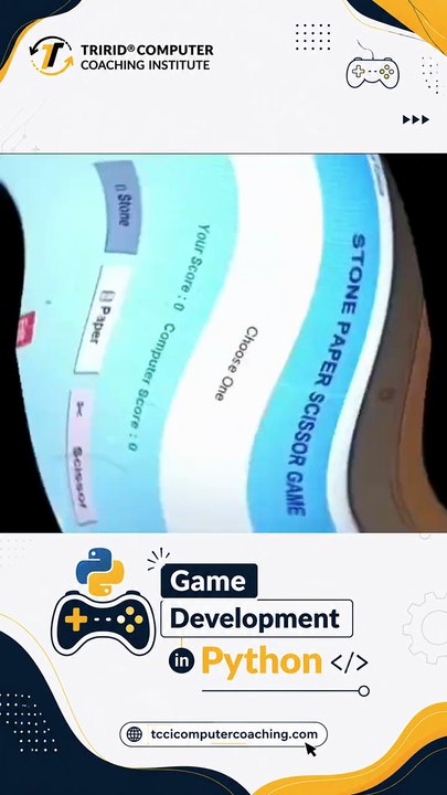 Game Development in Python - Learn to Create Games - TCCI