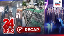 24 Oras: (Part 3) Update sa nag-collapse na ginagawang gusali sa Pampanga; Ilang minority senator, nag-walkout sa debate; BTS, wagi ng 'Artist of the Year' sa 52nd AMAs; atbp