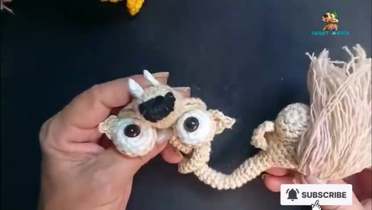 SCRAT - THE SCRATISTS - CROCHET - AMIGURUMI - v10 - PART 4 - BRAZIL - POR