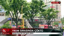 Güney Kore’de üst geçit çöktü