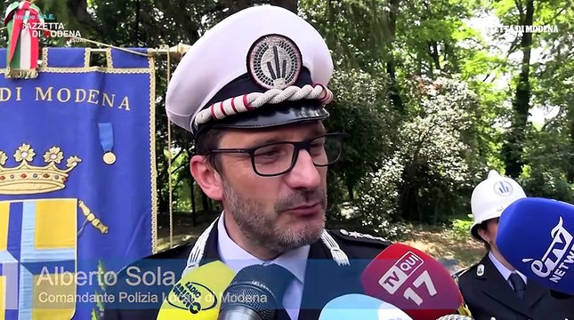 Modena, la festa per il 166? anniversario della polizia locale ai Giardini ducali