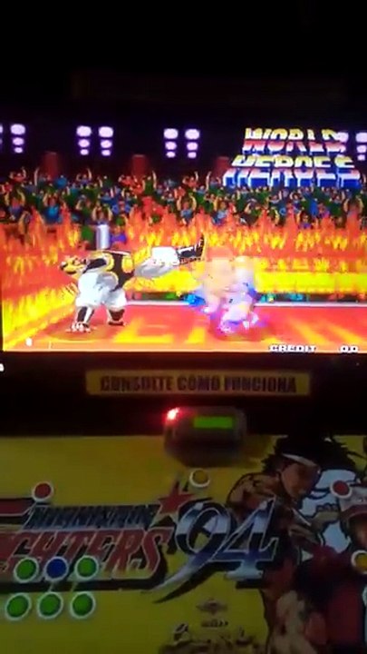 World Heroes Neo Geo Intro