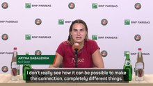 Sabalenka rejects claims she is flaunting wealth amidst pay row
