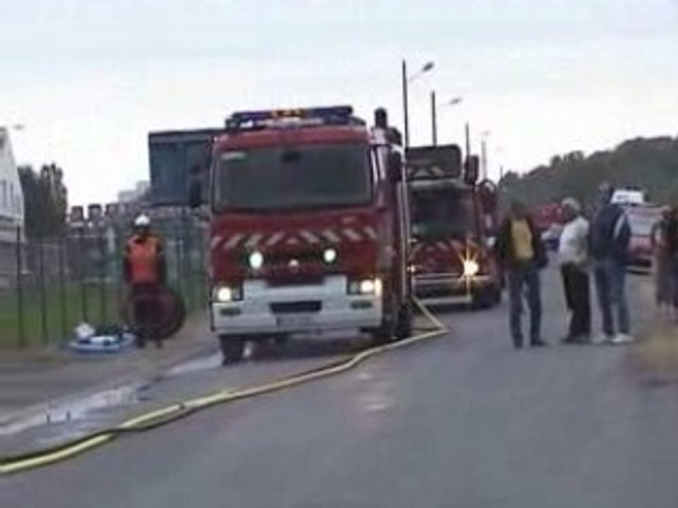 Intervention feu de laiterie SPMOULINS