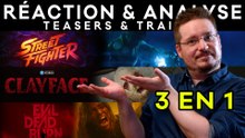 Street Fighter, Evil Dead Burn, Clayface - RÉACTION aux Trailers