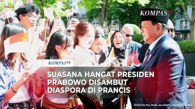 Suasana Hangat Presiden Prabowo Disambut Diaspora di Prancis: Bangga dan Senang!