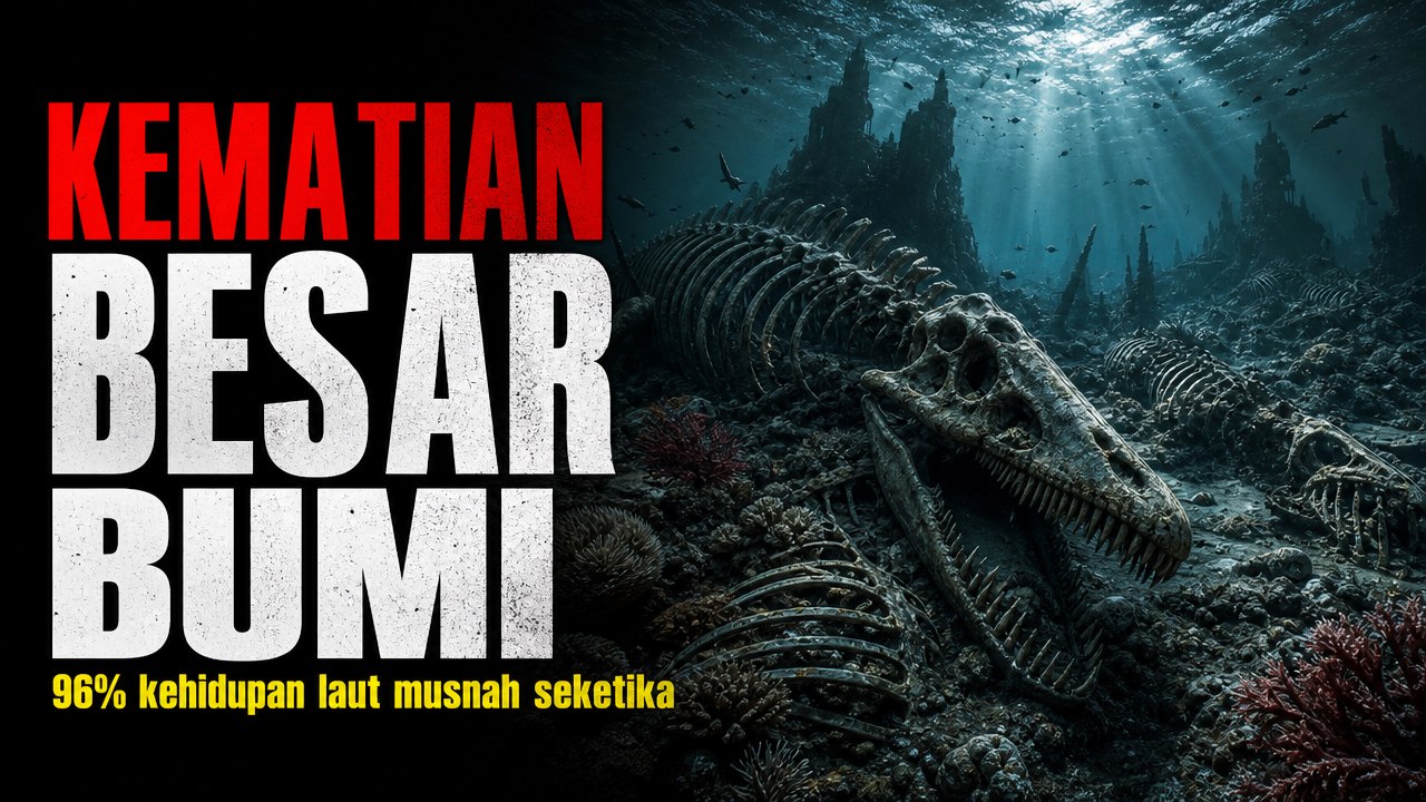 Ketika 96% Kehidupan Laut Musnah dalam Sekali Kejadian