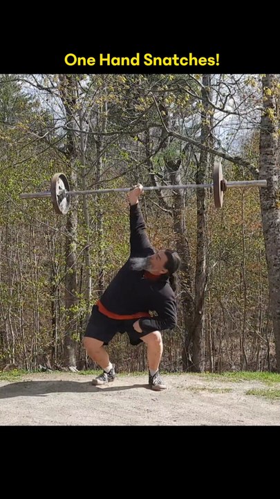 1 Hand Snatches 53½kg