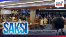 Minority senators, nag-walk out habang pinagdedebatehan ang mosyong amyendahan ang rules para sa virtual na pagdalo ng mga senador sa sesyon | Saksi