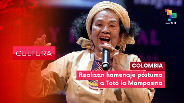 CULTURA EDICIÓN CENTRAL | Congreso de Colombia rinde homenaje a Totó la Momposina 27-05-2026