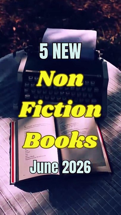 5 New Non Fiction Books June 2026