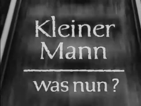 Kleiner Mann – was nun? (1967) – Teil 1