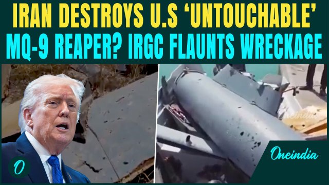 Iran FLAUNTS Downed U.S MQ-9 Reaper Drone in SHOCKING VIDEO | IRGC MOCKS Trump’s Loss