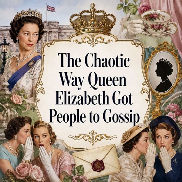 The Chaotic Way Queen Elizabeth Got People to Gossip! #QueenElizabeth #RoyalFamily