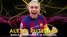 Alexia Putellas' 14 years at Barcelona in numbers