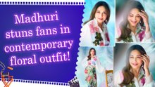 Madhuri Dixit radiates elegance in latest floral photoshoot post