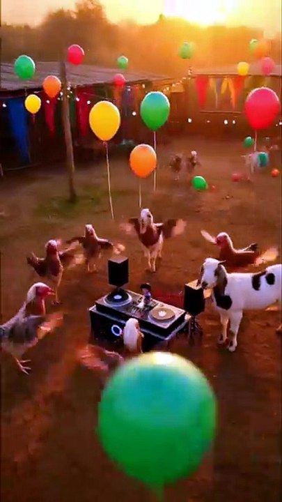 Bakra Eid Se Pehle Hens Ne Party Start Kar Di 😂🐔🐐 | Funny Eid Video