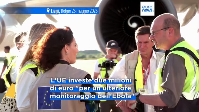 Ue e Unicef inviano 100 tonnellate di aiuti per frenare Ebola nella Repubblica democratica del Congo