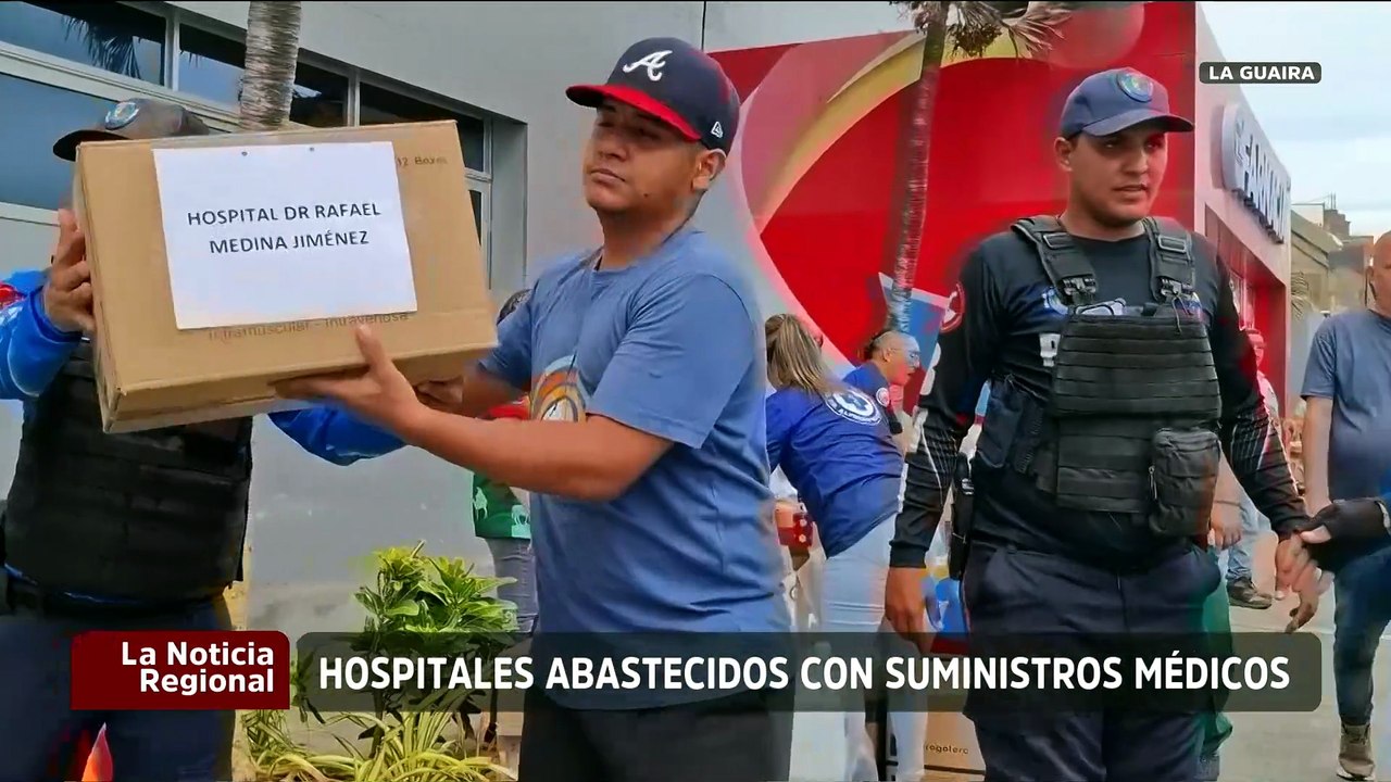 Más de un millón de insumos médicos han sido dotados a la red hospitalaria de La Guaira