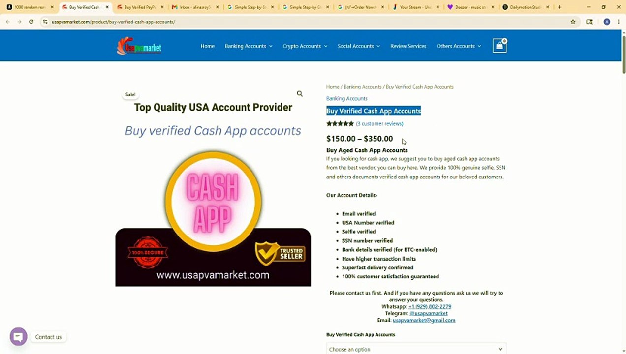 01 Simple Step-by-Step Buy Verified Cash App Accounts  [Instant Delivery]