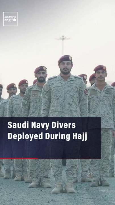 Saudi Navy Divers Deployed During Hajj