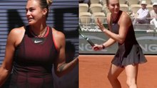 Aryna Sabalenka hilariously stops match after noticing how close the umpire was standing