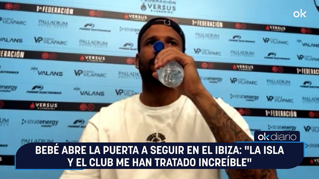 Bebé abre la puerta a seguir en el Ibiza: "La isla y el club me han tratado increíble"
