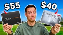 Can The New $40 Tour Edge Ball Compete With The Pro V1?