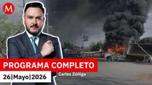 Suspenden clases en Colima por enfrentamientos armados | Carlos Zúñiga, 26 de mayo de 2026