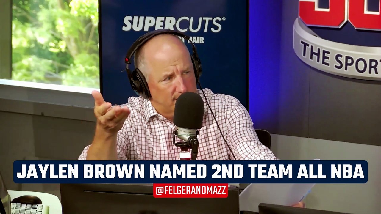 REACTION: Jaylen Brown named to All NBA Second Team