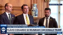 Flávio afirma ter pedido a Trump classificar facções brasileiras como terroristas