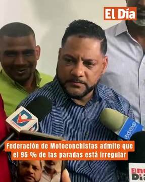 Federación de Motoconchistas admite que el 95 % de las paradas está irregular