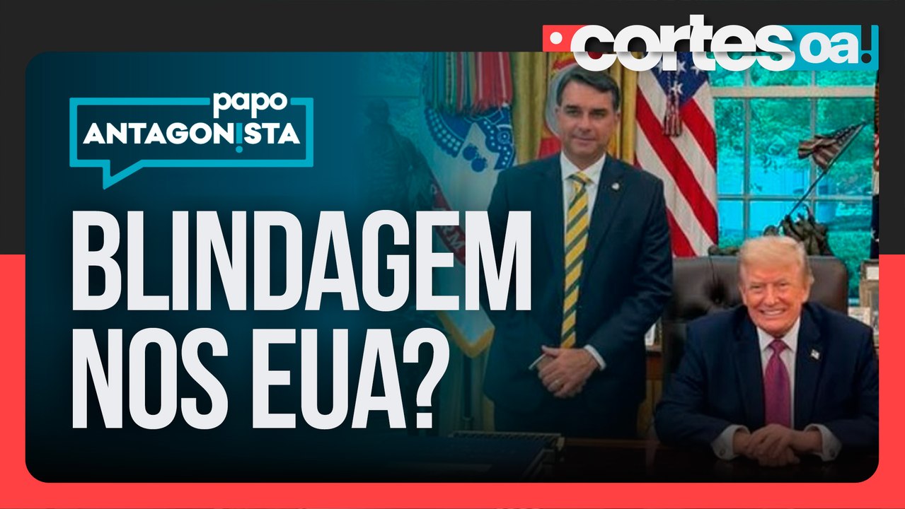 TRUMP RECEBE FLÁVIO BOLSONARO: Senador visita a Casa Branca em meio ao caso Master
