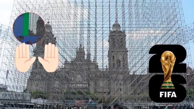 Fan Fest CDMX: Continúan las instalaciones de pantallas para disfrutar los partidos del Mundial 2026 en el Zócalo