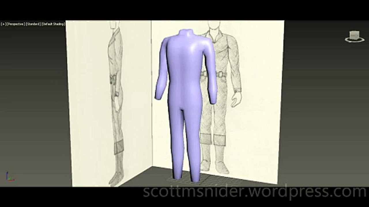 JFJ: 3DS MAX Practice Polygon Modeling Model Vi...