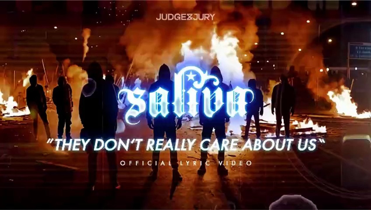 SALIVA - THEY DON'T CARE ABOUT US (OFFICIAL LYRIC VIDEO PERFORMED BY JEFF LUPUS)