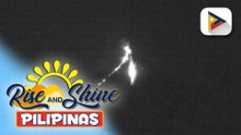 Phivolcs, muling nakapagtala ng mga aktibidad sa Bulkang #Mayon ngayong araw