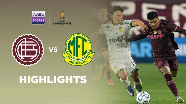 Lanus v Mirassol | Copa Libertadores | Match Highlights