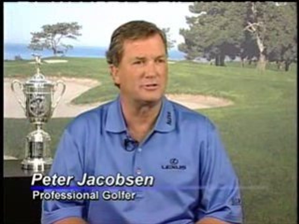 Golf Pro Peter Jacobsen - "Hook a Kid on Golf" Program