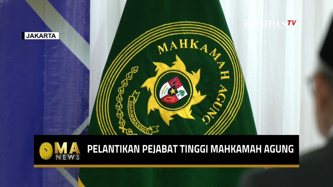 Mahkamah Agung Lantik 5 Pejabat Pimpinan Tinggi Pratama, Tegaskan soal Integritas | MA NEWS
