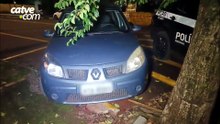 Motorista derruba portão e invade pátio da delegacia em Toledo