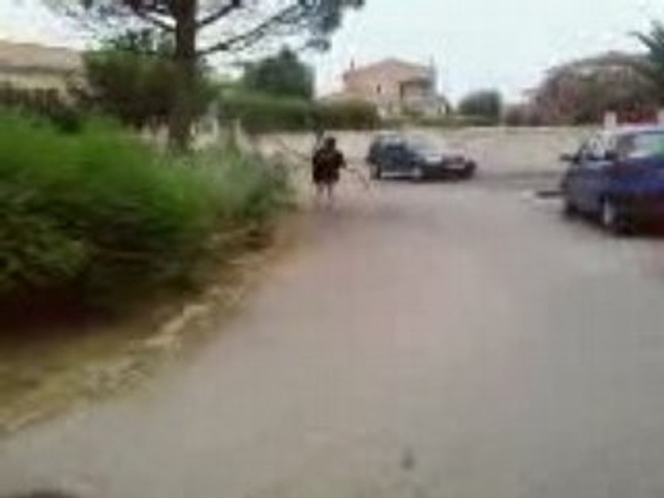 Baston dans la rue