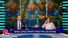 Kenia López paga una apuesta importante | Qué Importa