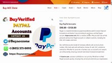 Buy Verified PayPal Accounts - 100% Old and Real Verified